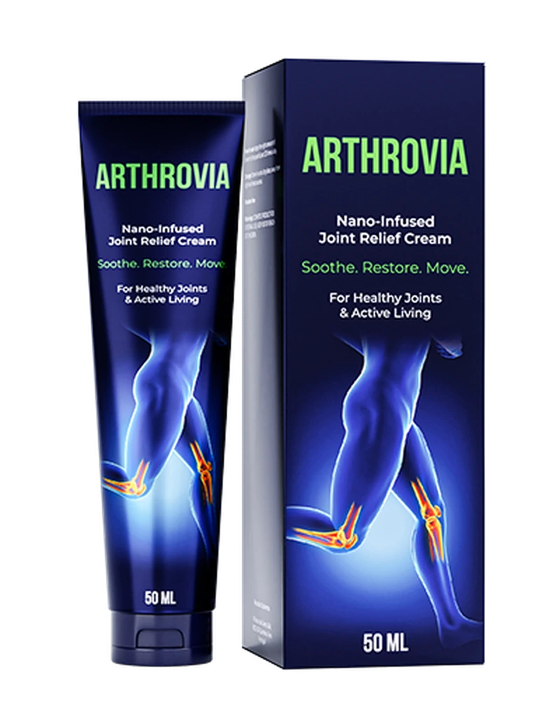 Arthrovia maść na stawy 50 ml — tuba i opakowanie producenta